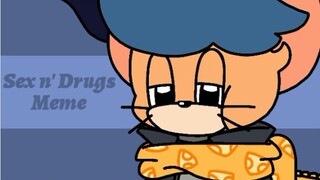 Tom và Jerry Sex n' Drugs Hoạt hình Meme