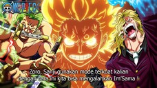 REVIEW ONE PIECE 1151 - EDAN! TRIO MONSTER MEMBANTAI PASUKAN IBLIS IM SAMA ! EVOLUSI TRIO MONSTER
