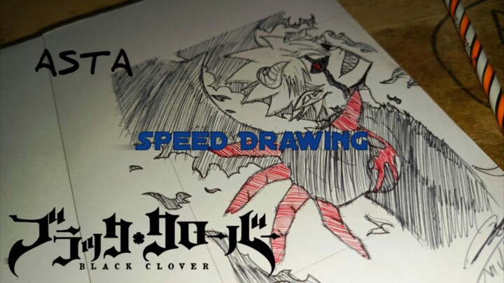 SPEED DRAWING°ASTA°BLACK CLOVER