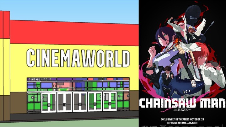 Opening to Chainsaw Man The Movie - Reze Arc at CinemaWorld 18-Plex