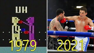 Evolution of Boxing Games 1979-2021