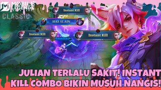 🔥 SEMUA LANE DIBANTAI! Instant Kill Julian Bikin Musuh Frustasi