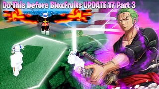 Do THIS Before Blox Fruits Update 17 Part 3 Releases!