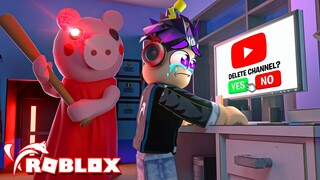 IF I "OOF" IN Roblox PIGGY BOOK 2... I DELETE MY CHANNEL!