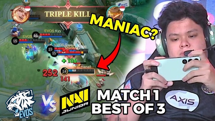 Gila Lukas Albob Menggila Boss!! Sampe Hampir Maniac Gini!! - EVOS VS NAVI JR MA