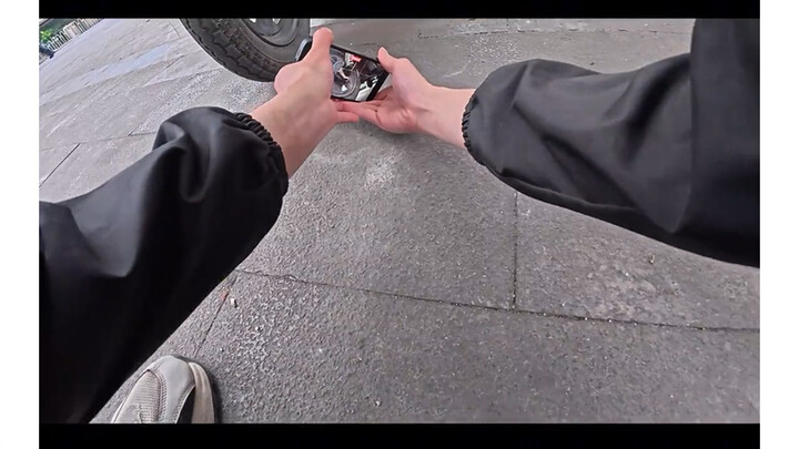 Shoot and edit without relying on others – electric tricycle