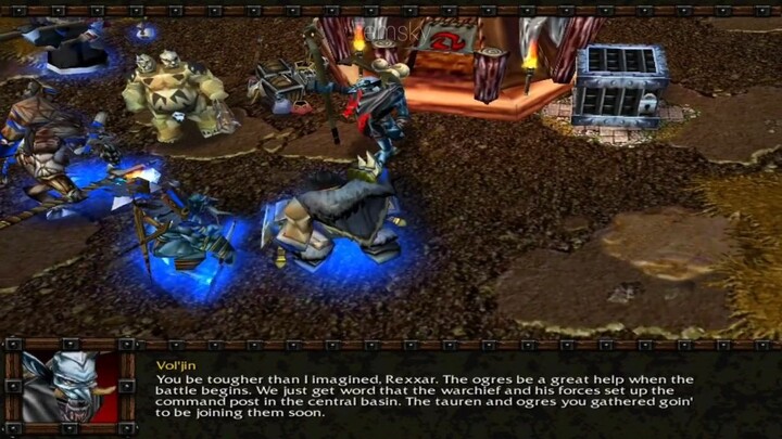 Warcraft 3 Bonus Campaign Rexxar Act 2 P5  Old Hatreds Magistrates Temple