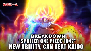 Breakdown Spoilers One Piece Chapter 1047 - New Ability, Gomu Gomu No Thunder