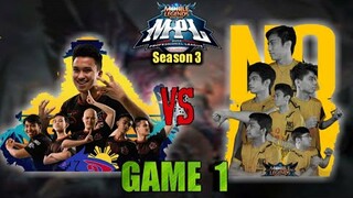 Game1 No Limit vs SGD Omega | Lower bracket MPL PH S3 Playoffs