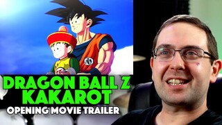 REACTION! Dragon Ball Z: Kakarot Opening Movie Trailer - DBZ Video Game 2020