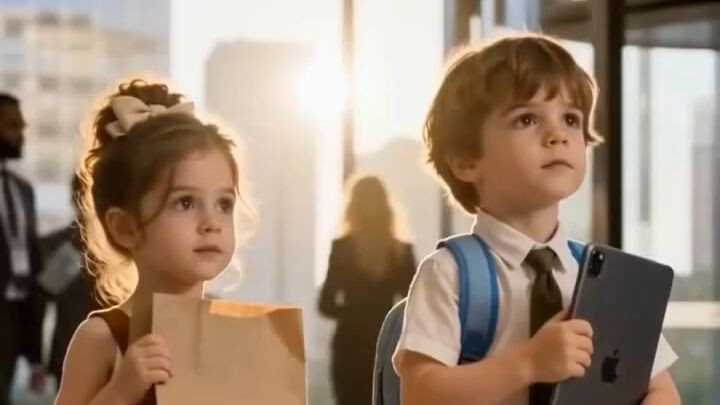 Super Twins getting their Mom and dad back
