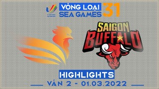 Highlights SGB vs SE [Ván 2][Vòng Loại Seagame31 - Vòng 2][01.03.2022]