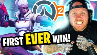 TIMTHETATMANS FIRST WIN IN OVERWATCH 2...