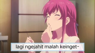 #KompetisiKreasiUnggahan2 , lagi menjahit malah keinget orang mandi