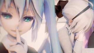 [MMD]Miku Pranking Haku
