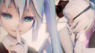 [MMD]Miku Pranking Haku