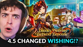 GENSHIN JUST CHANGED THE GAME! 4.5 LIVESTREAM REACTION | Genshin Impact