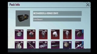 New Event Get Free 2 Mechagodzilla Bonus Crate