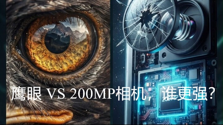 鹰眼 VS 200MP相机，谁更强？