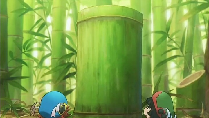 一节竹子就是一个温泉