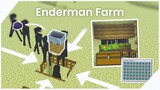 Simple Enderman Farm - Minecraft Tutorial Indonesia 1.18 (Java/Bedrock)