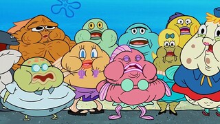 Spongebob Squarepants: The big secret of shrimp fitness, turning a weak guy like Spongebob Squarepan