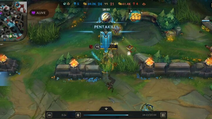 Master Yi - Penta Kill