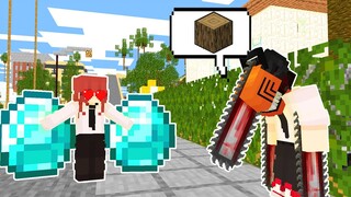 Monster School : Poor Chainsaw Man Love Rich Girl 2 - Minecraft Animation