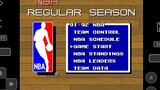 Tecmo Super NBA Basketball (USA) (SNS-XM) - SNES (Clippers vs Pistons) John SNES Lite emulator.