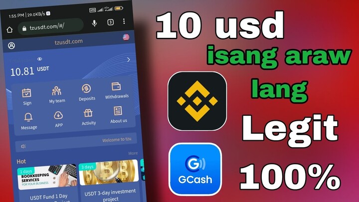 Legit! USDT & TRX INVESTMENT PLATFORM | $10 MINIMUM INVESTMENT w/ PROOF!