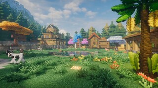Vegetable garden and pasture