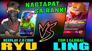 NXP RYU VS TOP 1 GLOBAL LING ~ MOBILE LEGENDS