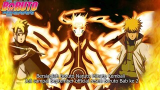 BERSIAPLAH! JULI-SEPTEMBER ANIME NARUTO, MANGA SPECIAL MINATO DAN MANGA BORUTO SIAP RILIS!!!