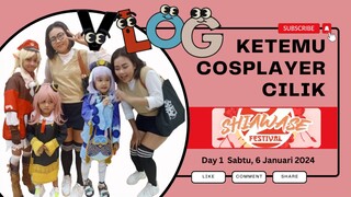 VLOG SHIAWASE DAY 1 - KETEMU COSPLAYER CILIK