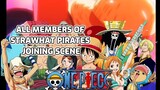 All Members of Strawhat Pirate Joining Scene