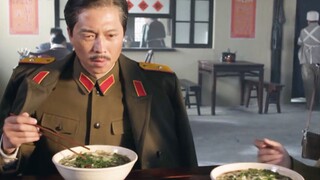 The leader took a bite of ramen and found his long-lost comrade