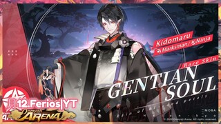 KIDOMARU NEW  SKIN , Gentian Soul | Onmyoji Arena