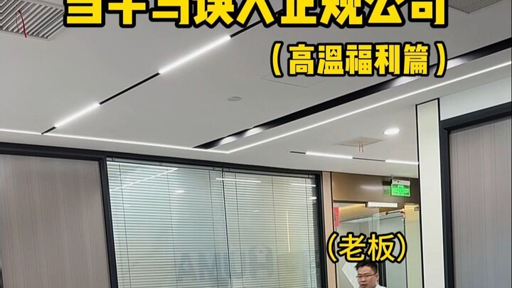 当牛马误入正规公司（高温福利篇)