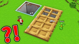Mikey and JJ Found The Biggest House Underground in Minecraft (Maizen)