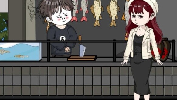 เกิดอะไรขึ้นกับฉันราชาอมตะขายปลา? #二元#Originalanimation#แอนิเมชั่นประติมากรรมทรายดั้งเดิม