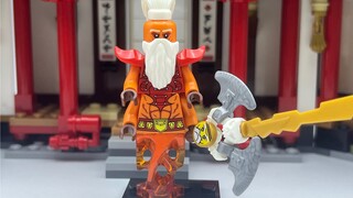 船长要与他的船共存亡！咱们小时候看的动画真的全是细糠啊 巨灵国王——富吉可汗 #乐高幻影忍者 #纳达可汗 #幻影忍者积木