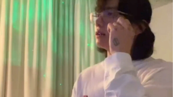 BTS was singing Big Bang's song when Seventeen's song suddenly played. What an outrageous yet reason
