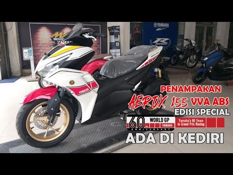 PENAMPAKAN AEROX 155 EDISI SPECIAL 60 TAHUN MOTOGP ADA DI KEDIRI