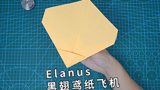 平稳飞行！能飞很远的黑翅鸢滑翔机Elanus