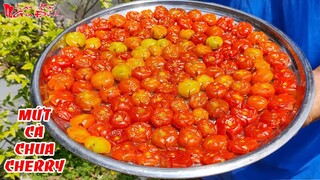 Cách Làm Mứt Cà Chua Cherry Tròn Quả Đỏ Thơm Ngon Hấp Dẫn Không Bị Mềm | NKGĐ