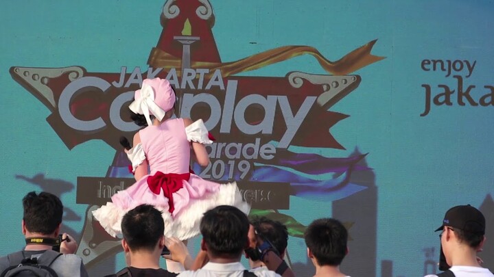 Ola Aphrodite at Jakarta Cosplay Parade 2019 FANCAM - #GarisDepan34