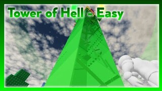 Tower Of Hell Easy!!! (I Completed It) #Roblox #TowerOfHell