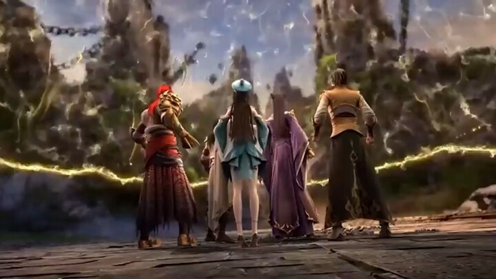 BALAS DENDAM LIN DONG KE LIN LANGTIAN - ALUR CERITA DONGHUA Wu Dong Qian Kun EPISODE 10