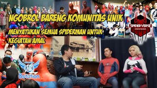 Komunitas Unik Mengumpulkan Semua Spiderman Untuk Beramal