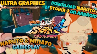 DOWNLOAD NARUTO : STORM 4 on Android | Minato & Naruto Gameplay |with proof ( Tutorial ) BrenanVlogs